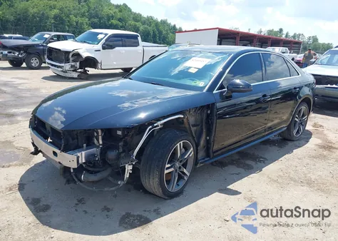 2018 Audi A4 2.0T Premium/2.0T Tech Premium from USA, damaged, VIN WAUENAF41JA077458